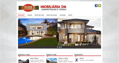 Desktop Screenshot of imobiliariadm.com